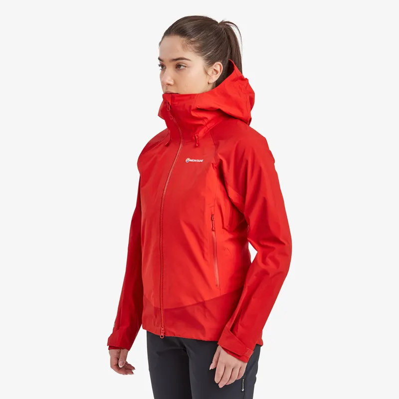 Montane Womens Phase XPD Jacket Adrenaline Red-3